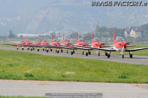 2008-09-27 Base Aerienne Sion 0343 Pilatus PC-7 Team